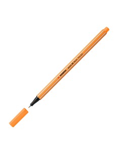  C/10 stabilo point 88 naranja neon nº054 punta de fibra 0,4mm  2